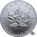 Kanada 5 Dollars 2009 Maple Leaf - 1 Unze Feinsilber