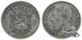 Belgien 1 Franc 1887 Leopold I. &amp; Leopold II.