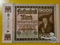 002 / 5000 Mark Reichsbanknote 1922 oder 1923 UNC