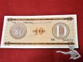 Nummer 002/ 10 Pesos Banco Nacional de Cuba