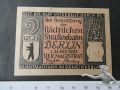 2 Mark Notgeld Deutsches Reich 1922 Berlin Strassenbahn