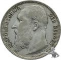 Belgien 1 Franc 1909 Leopold II. - Der Belgen