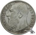 Belgien 1 Franc 1909 Leopold II. - Des Belges