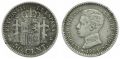 Spanien 50 Centimos 1904 SM V Alfonso XIII