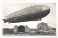 Ansichtskarte LZ 127 Graf Zeppelin 1933 über den Luftschiffhallen