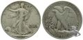 USA 1/2 Dollar 1942 - Walking Liberty - Silber