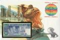 Banknotenbrief Singapur One Dollar