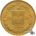 20 Franken 1889 B Gold Helvetia