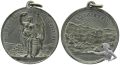 Schützenmedaille 1876 Lausanne Zinn