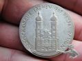 Medaille Silber 925 / 1000 Silber Restauration Barockkirche Lachen 1969