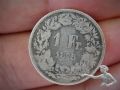 003 1 Schweizer Franken 1875 Bern Silber