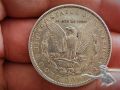 1 Morgan Dollar USA 1891 Philadelphia / 900 Silber