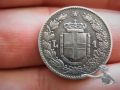 1 Lire Silber Italien 1887 Milano Umberto I 1878-1900