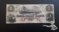 1 Dollar Rail Road Bank 1854 Michigan Erie &amp; Kalamazoo Railroad Bank.