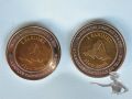 2x 1 Farinet Republik und Kanton Wallis 1999