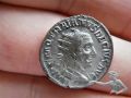 AR - Silber Antoninian Trajan Decius 249-251.n.Chr. Genius nach links