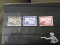 3 Briefmarken Zeppelin 1 und 2 und 4 Reichsmark ?? 1928 gebraucht und abgestempelt