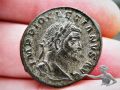 Follis Diocletian 284-305.n.Chr. Trier GENIO POPULI ROMANI. Im Feld B-Γ