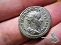 002 AR Silber Antoninian Gordianus III. 238-244.n.Chr. AEQVITAS AVG