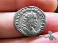 001 Antoninian Gallienus 253-268.n.Chr. VICTORIA GERM RIC 175