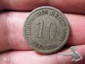 10 Pfennig J Deutsches Reich 1888