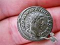 002 AR- Silber Antoninian Philippus.I. Arabs 244-249.n.Chr. AEQVITAS AVGG