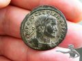 003 AE - Follis Diocletian 284-305.n.Chr. GENIO POPULI ROMANI Trier im Feld B -*