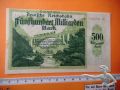 500 Milliarden Mark Deutsche Reichsbahn 1923 Karlsruhe