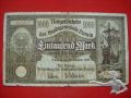 BILLET DANZIG - 1000 MARK - 31-10-1922 RARE