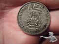 One Shilling George V Silber 1936