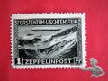 1 Franken Zeppelin LZ 127 Post Fürstentum Liechtenstein 1931