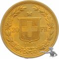 20 Franken 1883 B Gold Helvetia