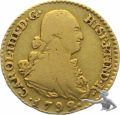 Spanien 1 Escudo 1792 M-MF Carlos IV. 1788-1808 Gold