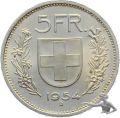 5 Franken 1954 B | Silber 15 Gramm | TOPSTÜCK