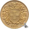 20 Fr. 1926 B ----------------- Selten Gold