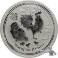 Australien 1 kg 999er Silbermünze 2017 Year of the Rooster