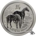 Australien 1 kg 999er Silbermünze 2014 Year of the Horse