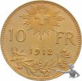 10 Franken 1912 B Gold Vreneli Goldvreneli