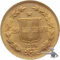 20 Franken 1896 B --- Gold Helvetia