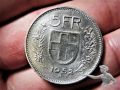 001 KOM 5 Franken 1952 Bern Silber Seltener Jahrgang Billigangebot