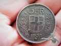 5 Schweizer Franken 1932 Bern Silber
