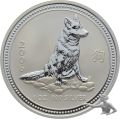 Australien Lunar I, Year of the Dog 2006, 1 Unze Feinsilber