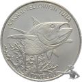 Tokelau 5 Dollars 2014 Thunfisch, 1 Unze Feinsilber