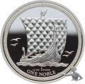 Isle of Man One Noble 2018 aus PP, 1 Unze Feinsilber