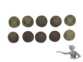 Lot 10 Stück 5 Franken aus Silber verschiedene Jahrgänge Billig Angebot momentan unter dem Silberwert