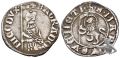 AR SILBER SOLDINO BARTOLOMEO GRADENIGO 53 DOGE VON 1339-1342 IN VENEDIG RARITÄT