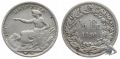 50 Rappen 1850 A | sitzende Helvetia Silber Orig. Bilder