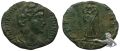 Bronze nummus der Kaiserin Flavia Maximiana Theodora (um 270-400.n.Chr.) war die Ehefrau des Kaiser Constantius I  PIETAS ROMANA