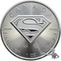 Kanada 5 Dollars 2018 Superman - 1 Unze Feinsilber 999