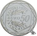 Frankreich 50 Euro 2014, 41 gr., 0.900 Silber, 41 mm